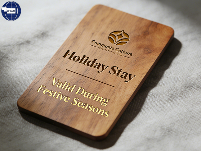 لعب مع Wooden Hotel Keycards During Holidays