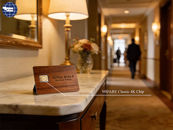 MIFARE Classic 4K Chip: The Core of Premium Wooden Hotel Key Cards (باللغة الإنجليزية)