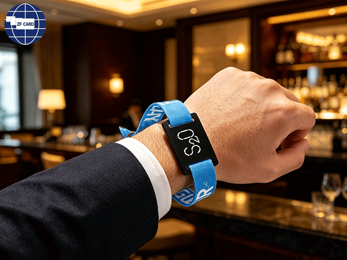 Woven RFID Wristband Science Populationation: Unlocking New Ways of Intelligent Management and Service in Hotels (باللغة الإنجليزية)