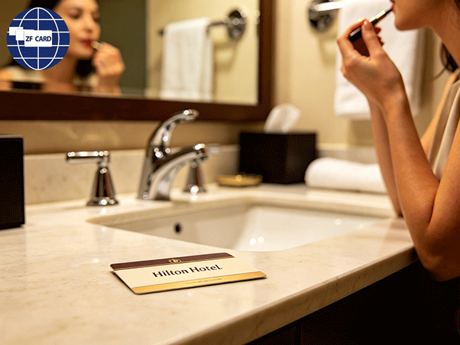 Durable and Secure at the Same Time -Professional Hotel Polycarbonate ID Key Card (باللغة الإنجليزية)