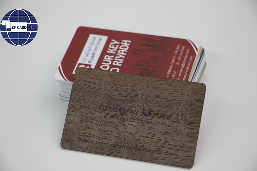 Wood RFID Card Manufacturer Eco-Friendly Custom Wooden NFC Cards Free Samples (باللغة الإنجليزية)