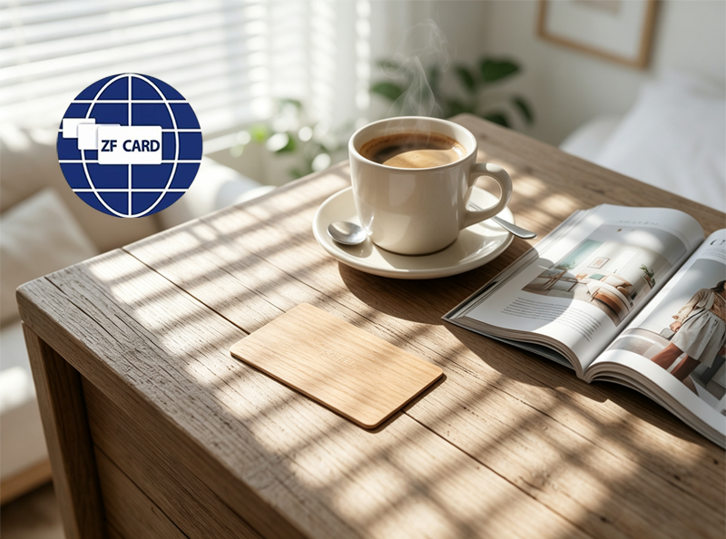بطاقات RFID الخشبية الفوق مخصصة صديقة للبيئة مصنّع بطاقات NFC الخشبية RFID الصين